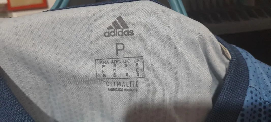 Camisa flamengo adidas 2018 ( azul  ) - Foto 4