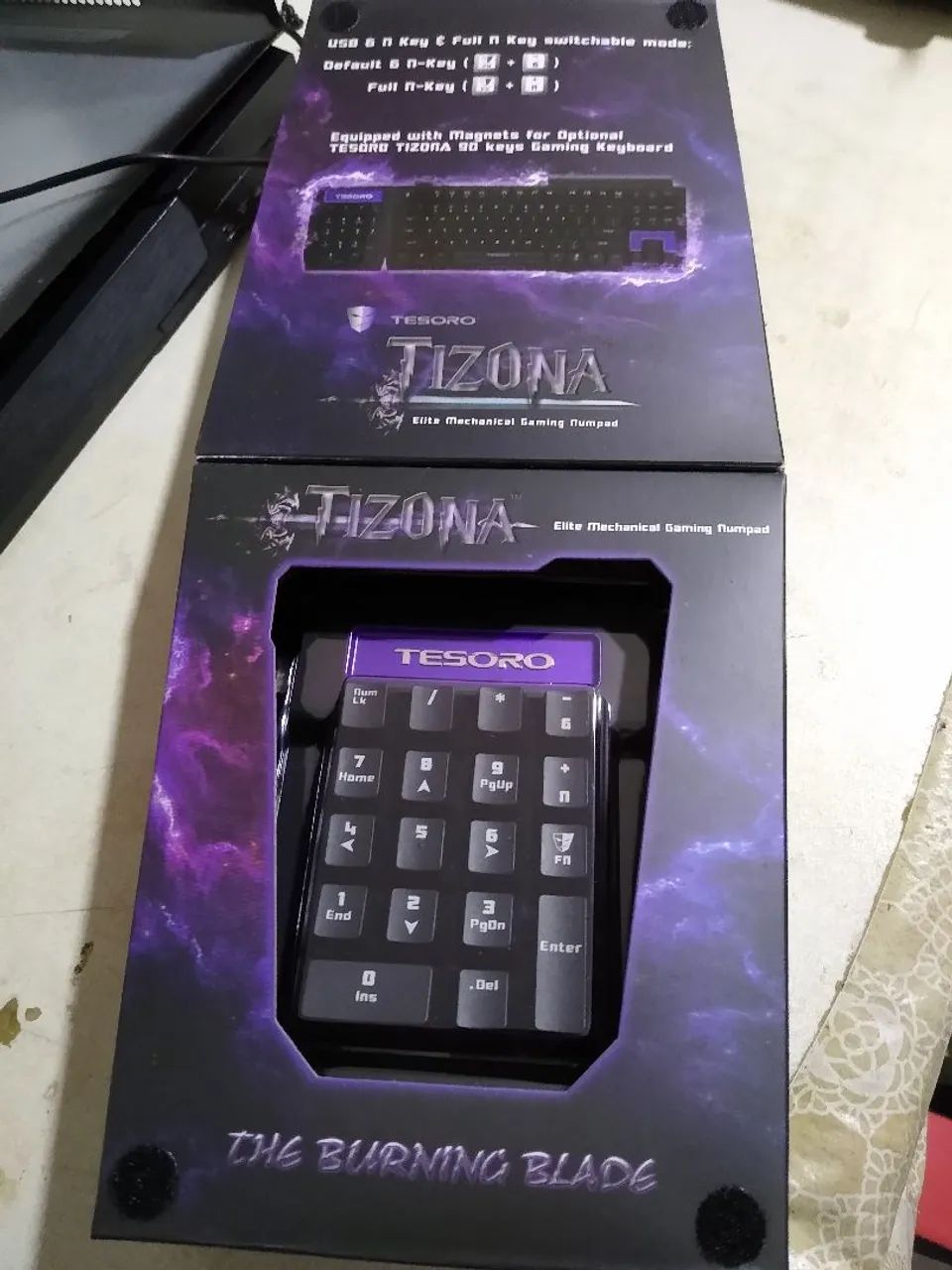 Lote de teclados numéricos TIZONA e Multilaser usb