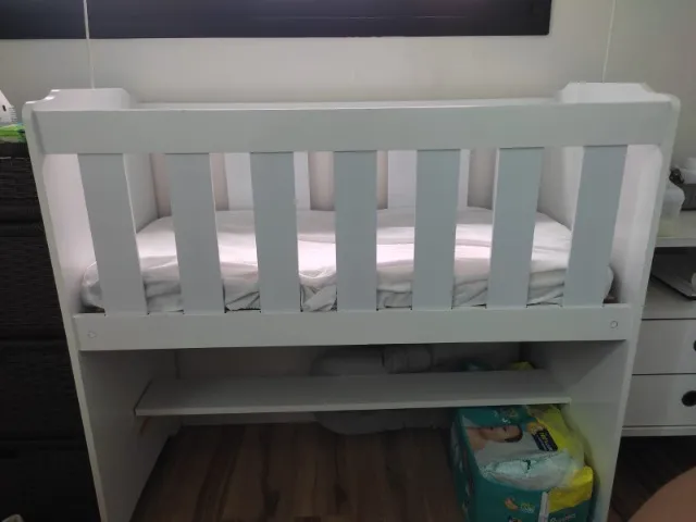 Mini berço com colchão