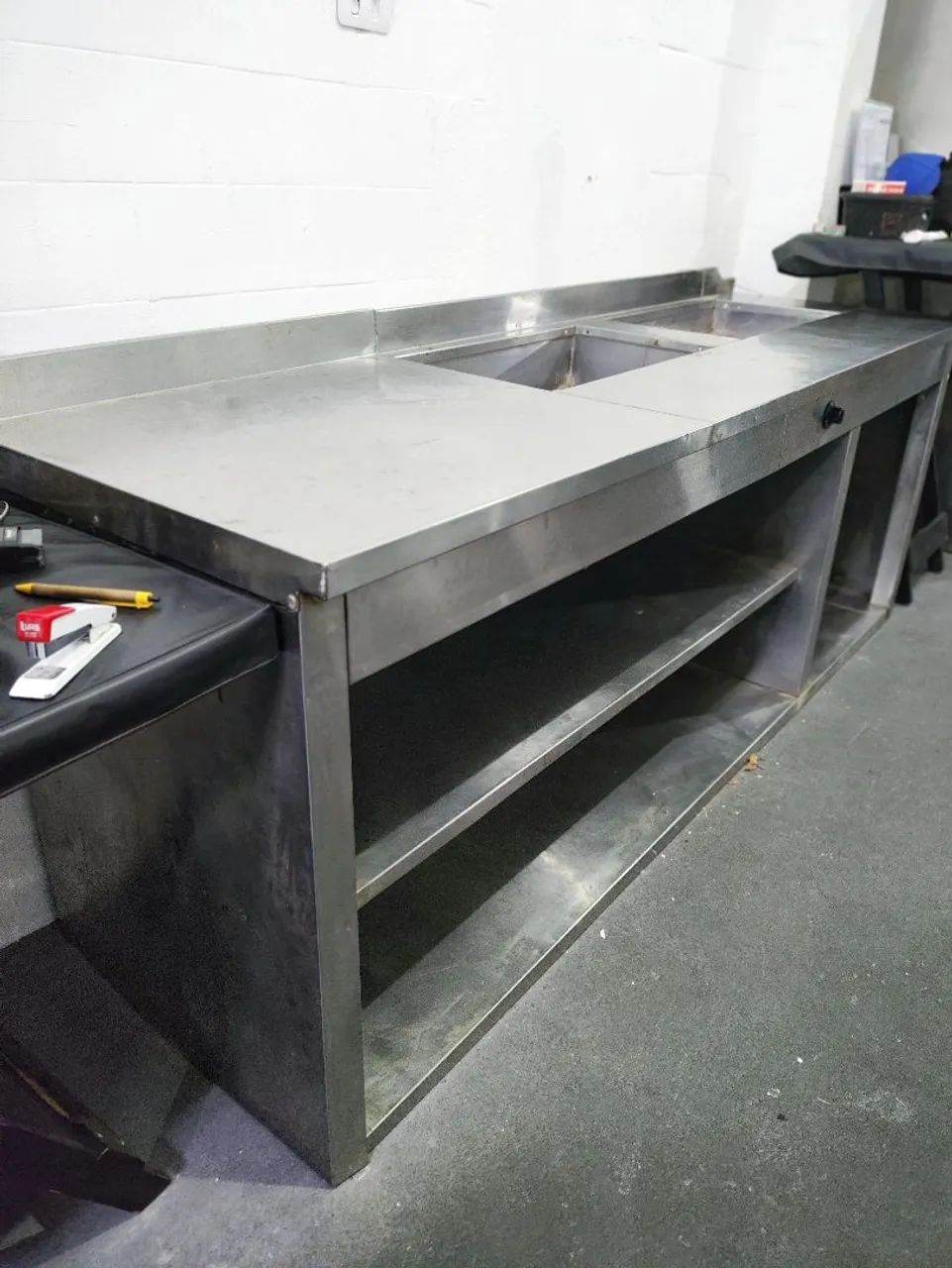 Bancada de Inox condimentadora - Foto 3
