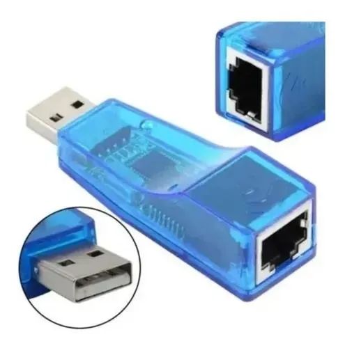 Adaptador USB para RJ45 Ethernet