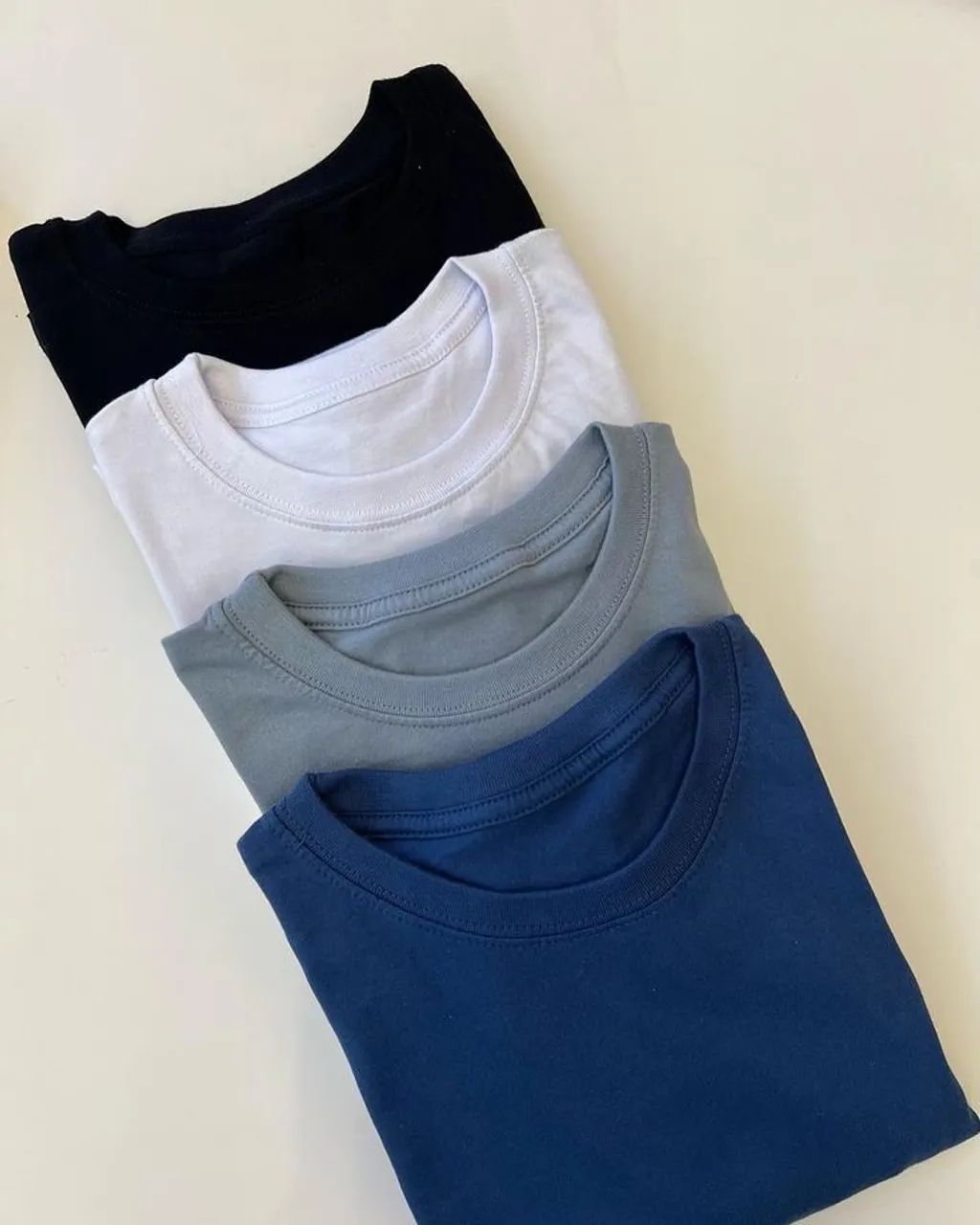 Kit 4 Camisas 100% Algodão Premium Gold Frete grátis  - Foto 3