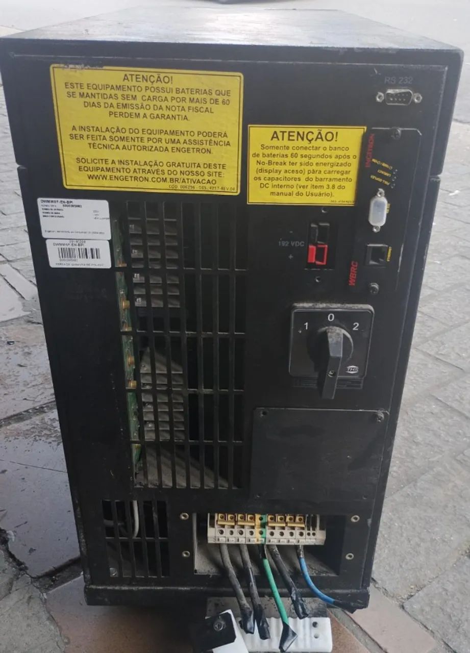 Engetron Energia Garantida Nobreak/UPS Monofásico DWMM6 6kVA - Foto 3