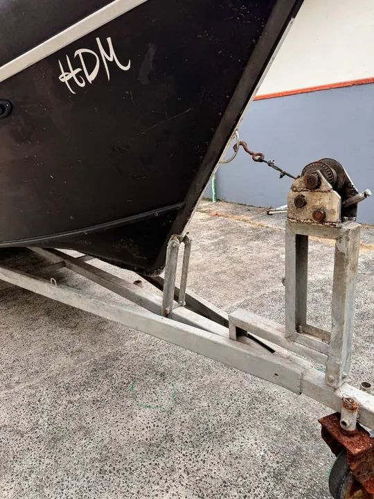 Barco 7m Com Motor 40hp 2019 4T e Carretinha - Foto 15