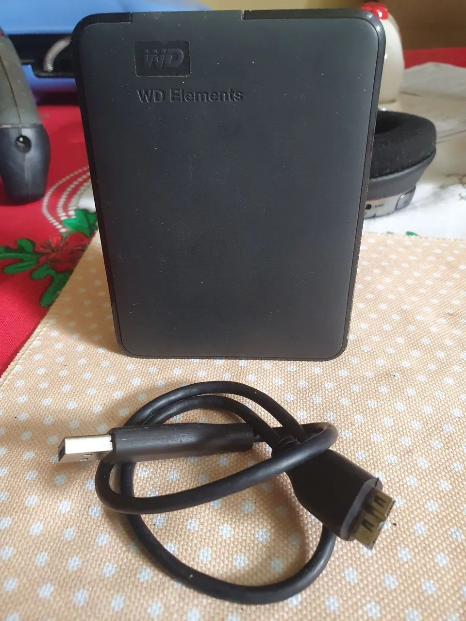 Hd Externo WD Elements 2.5 pol. 4TB USB 3.0 com cabo