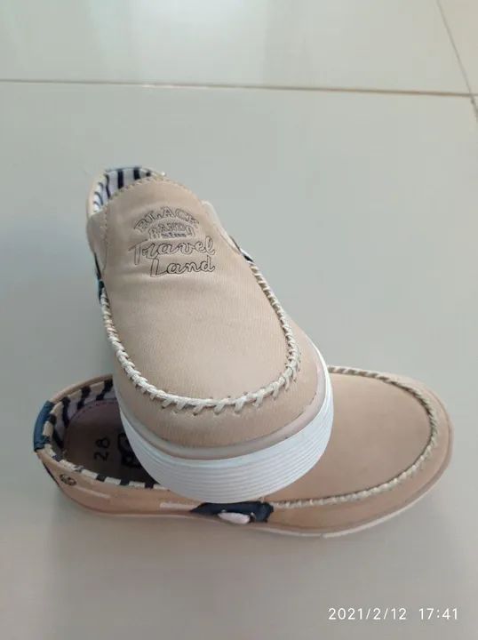 Tênis Infantil Black and Blue - Tamanho 28 - Foto 2