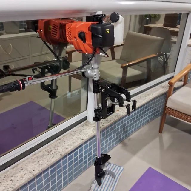 Motor de Popa 3hp 2 tempos 65CC - Foto 7