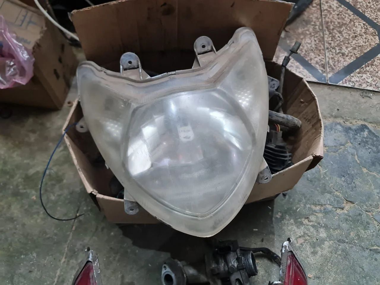 Peças de moto, painel, farol, setas.. - Foto 5