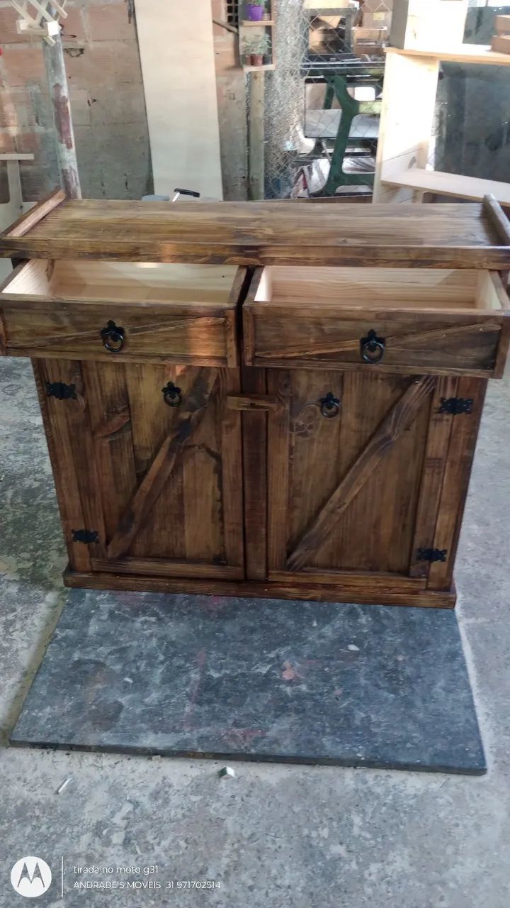 Armário e todos os tipos de moveis de pinus