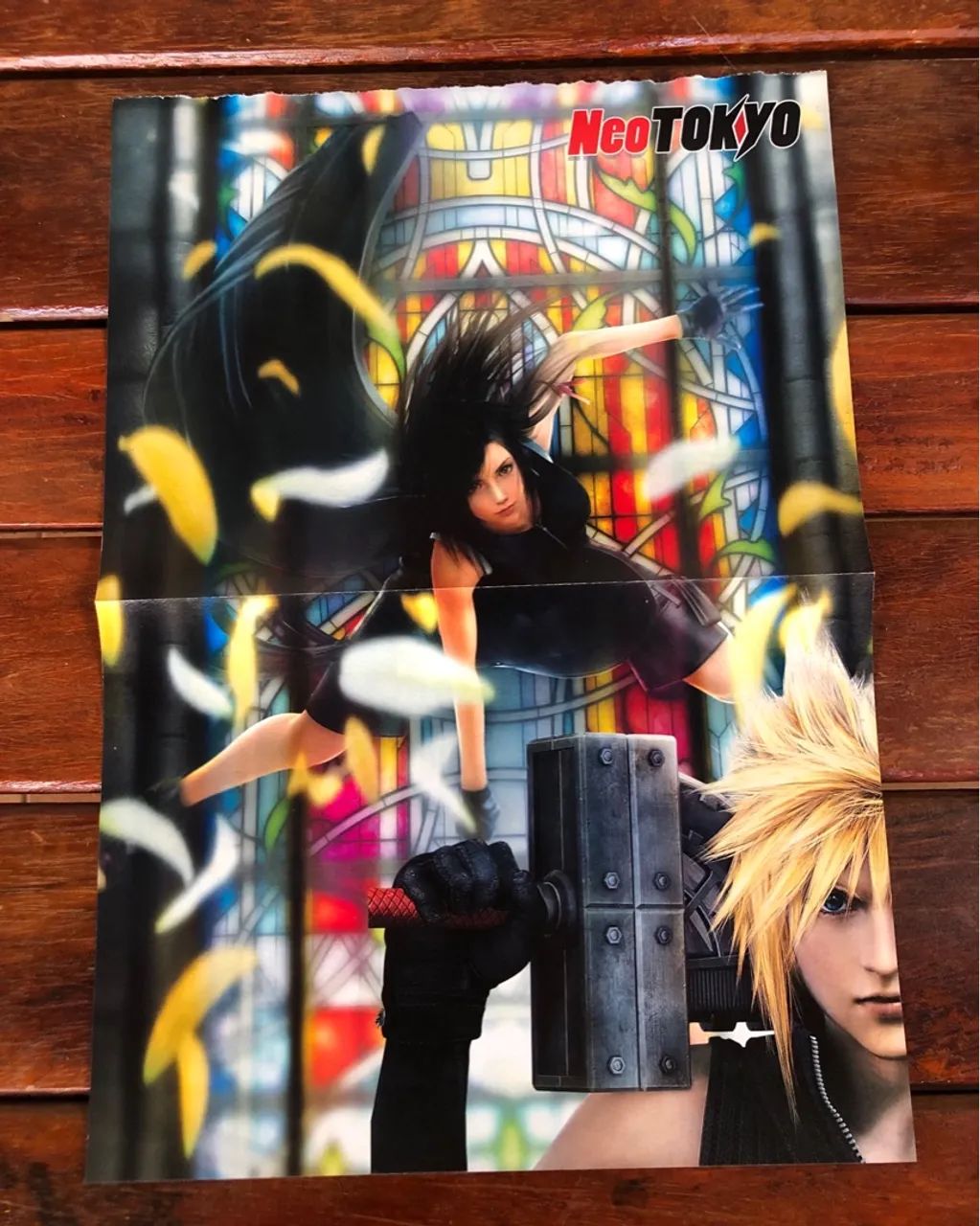 Pôsteres Final Fantasy XIII e VII Neo Tokyo - Foto 2