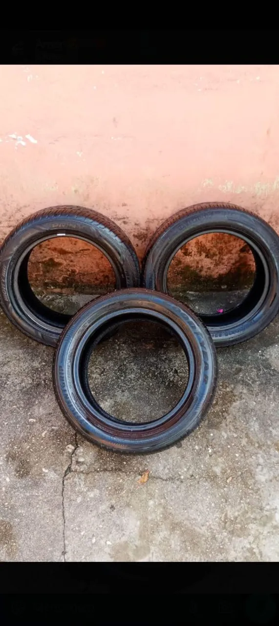 3 Pneus Aro 15