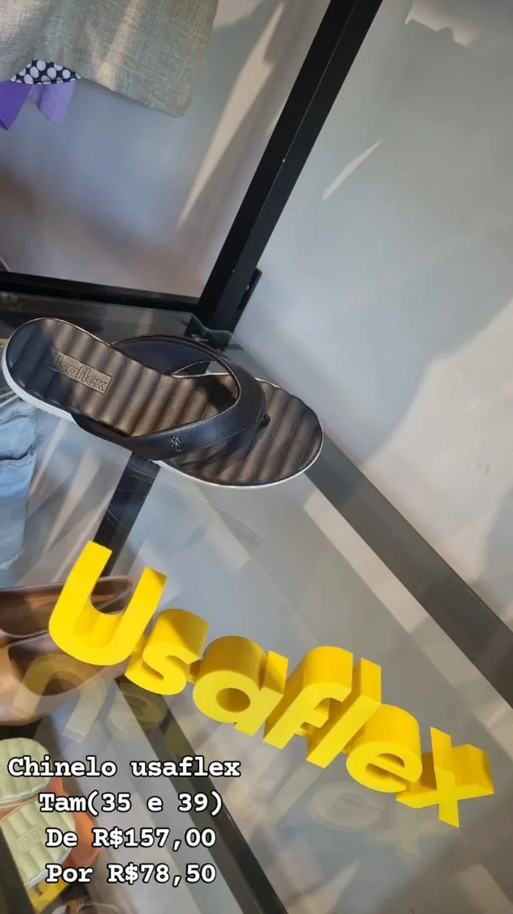 Sapatos Usaflex 50% OFF