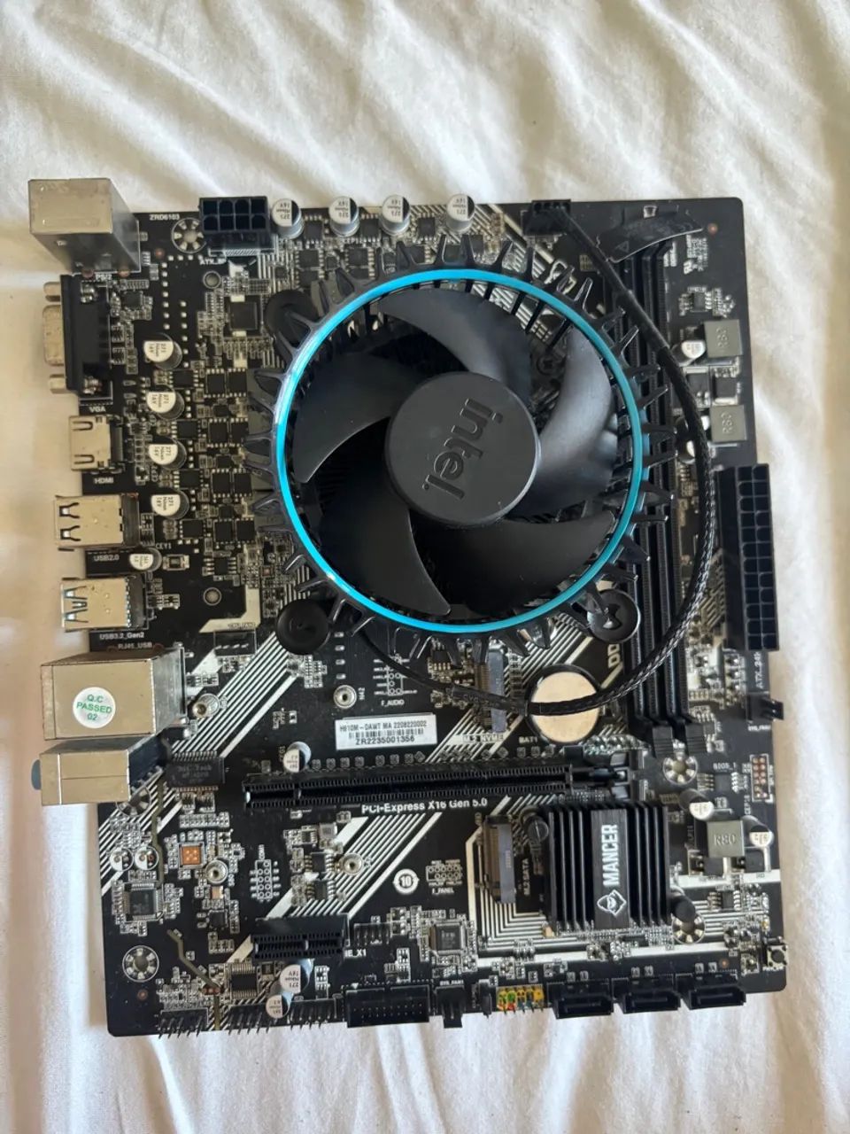 Intel Core i5 12400f + H610M DDR4