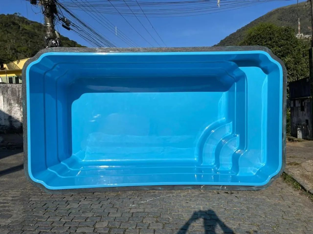 Piscina de Fibra para seu Lazer
