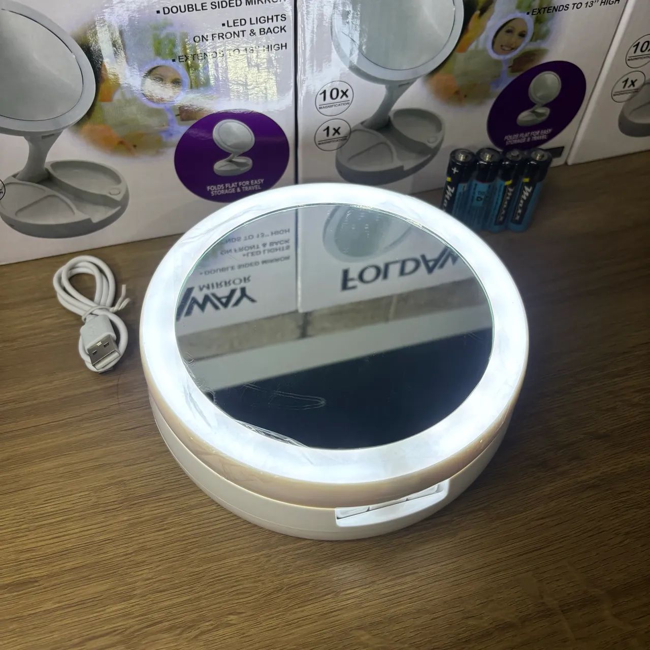 ESPELHO LED DE MESA - Foto 2