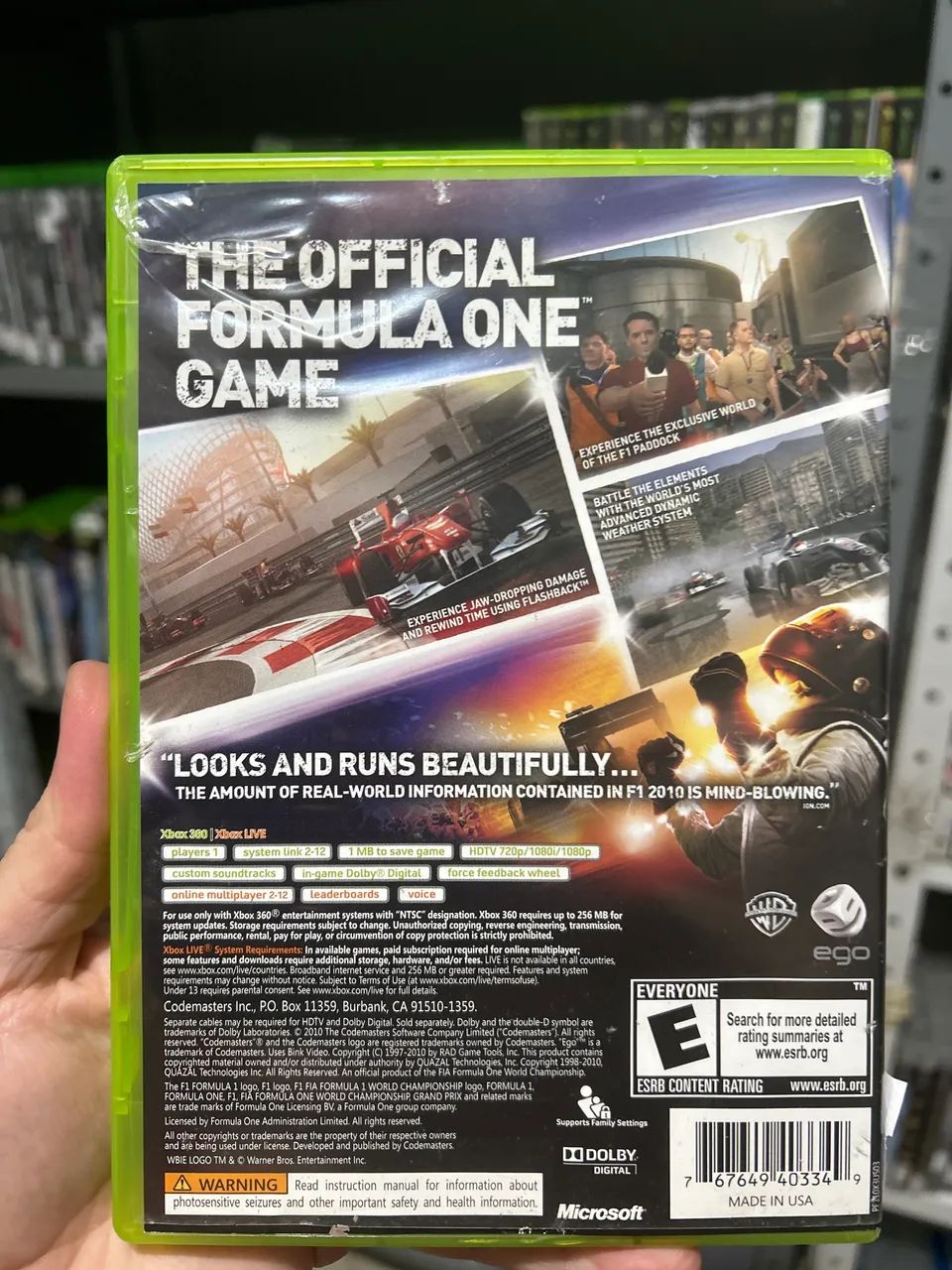 Fórmula 1 2010 Xbox 360 - Foto 2
