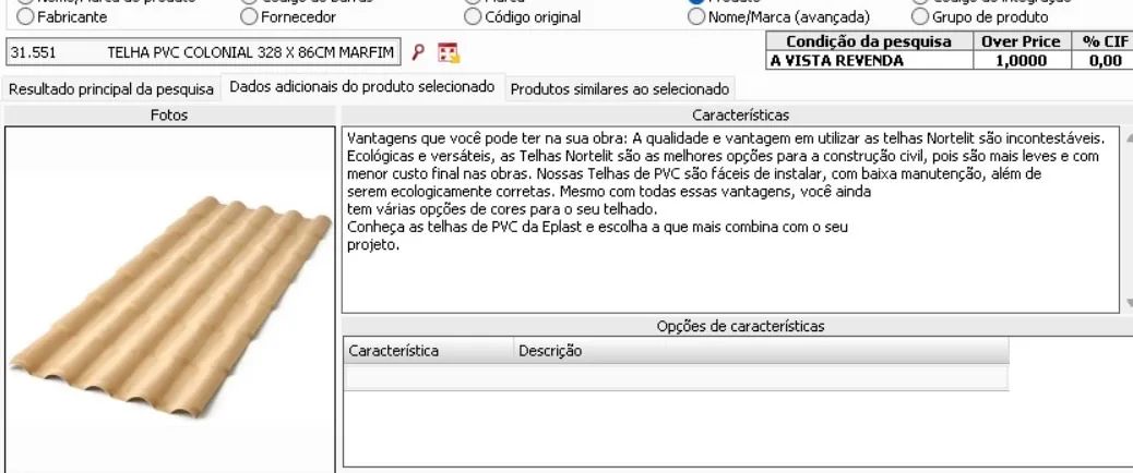 Telhas de pvc colonial na cor marfim - Foto 3