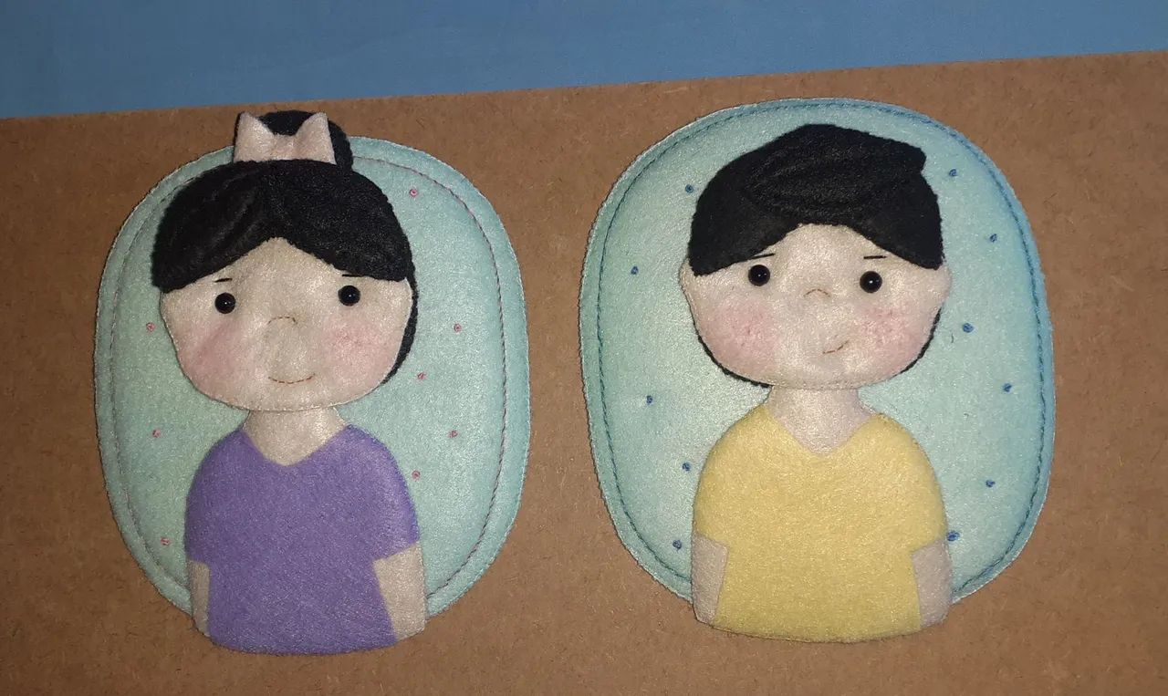 Enfeites de porta, Guirlandas...em feltro feito à mão - Foto 2