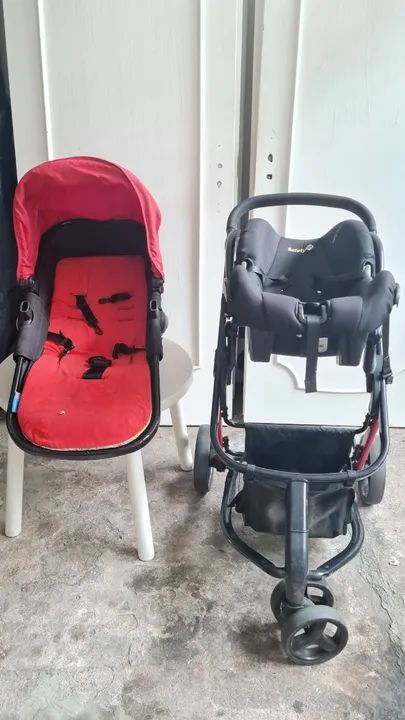 CARRINHO SAFETY COM BEBÊ CONFORTO - Foto 6