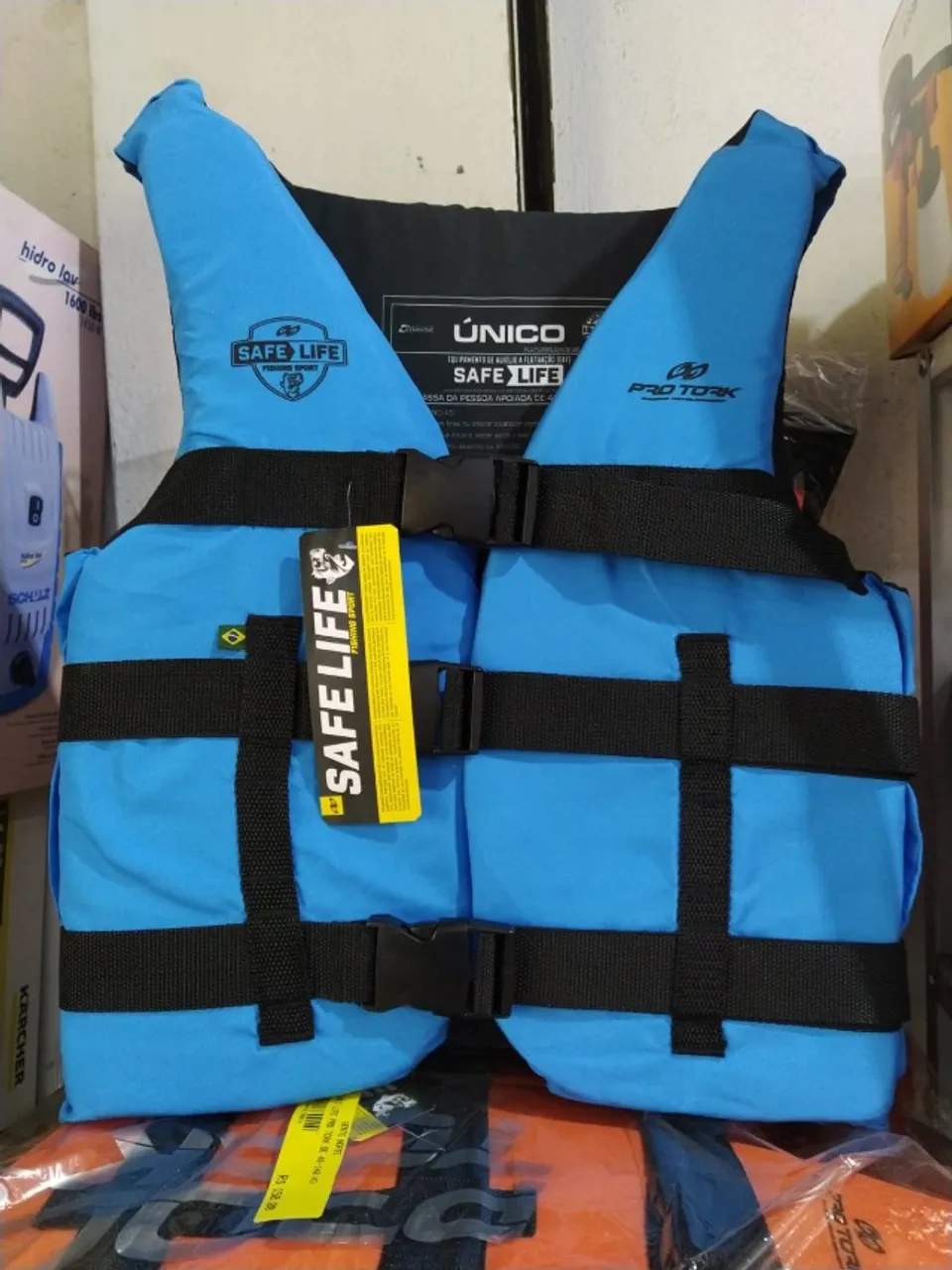 Colete Salva-Vidas Esporte Náutico Flutuação Protork para lancha