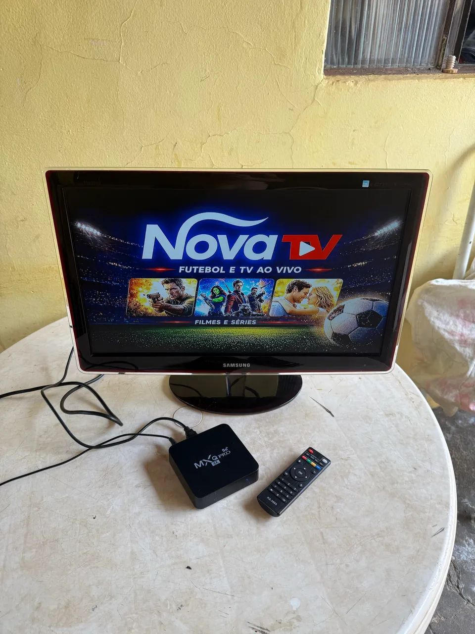 Tv Samsung 28 polegadas + aparelho smart  - Foto 2