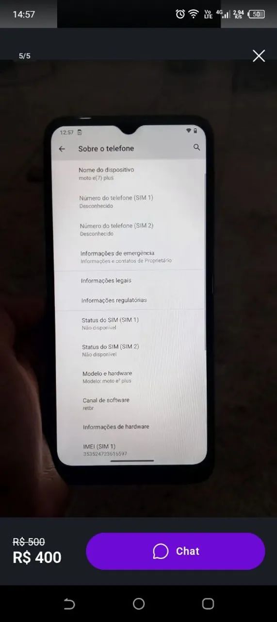 Motorola moto E7 plus  - Foto 5