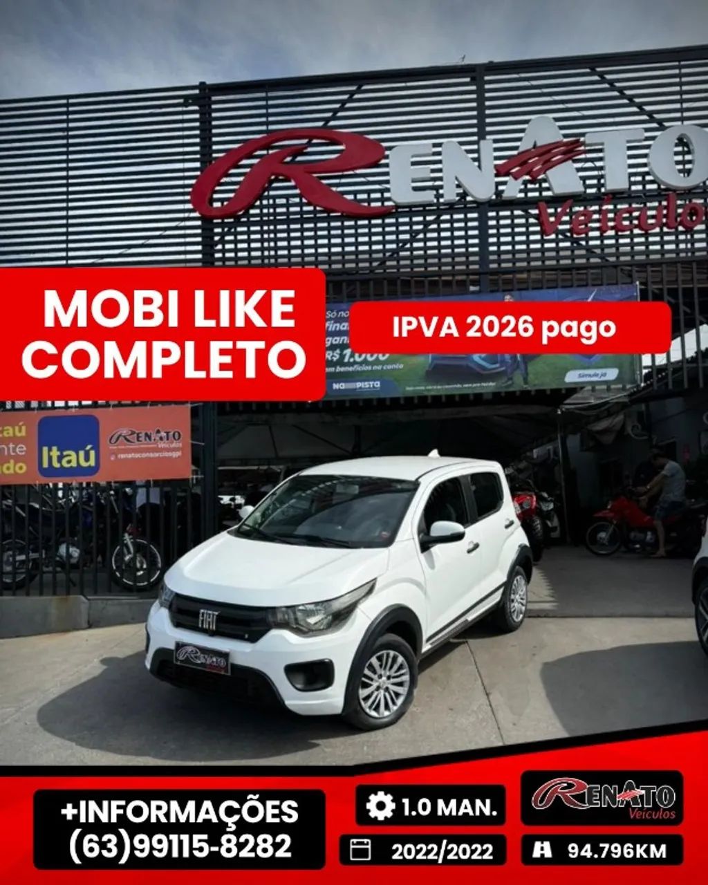 Fiat Mobi MOBI LIKE 1.0 Fire Flex 5p. 2022