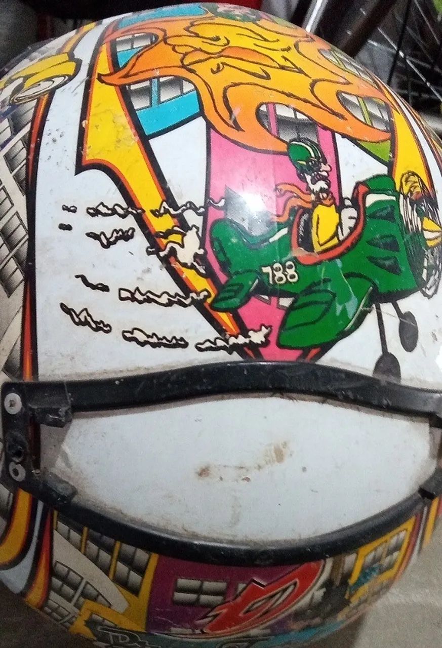 めろん Capacete Pro Tork Evolution 788 3G Street Cartoon - Peças para