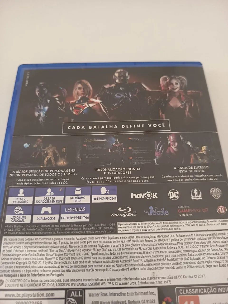 Injustice 2 PS4 com DLC  - Foto 3