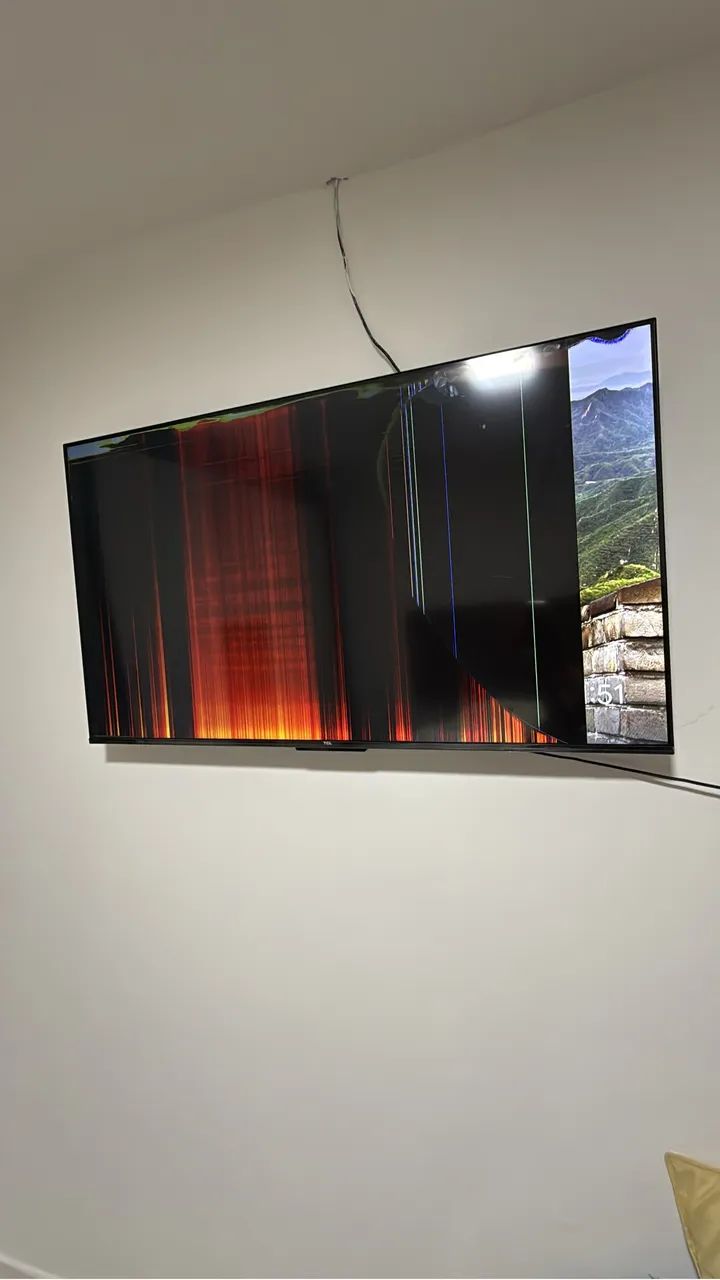 Tv 55 polegadas para tirar peças 