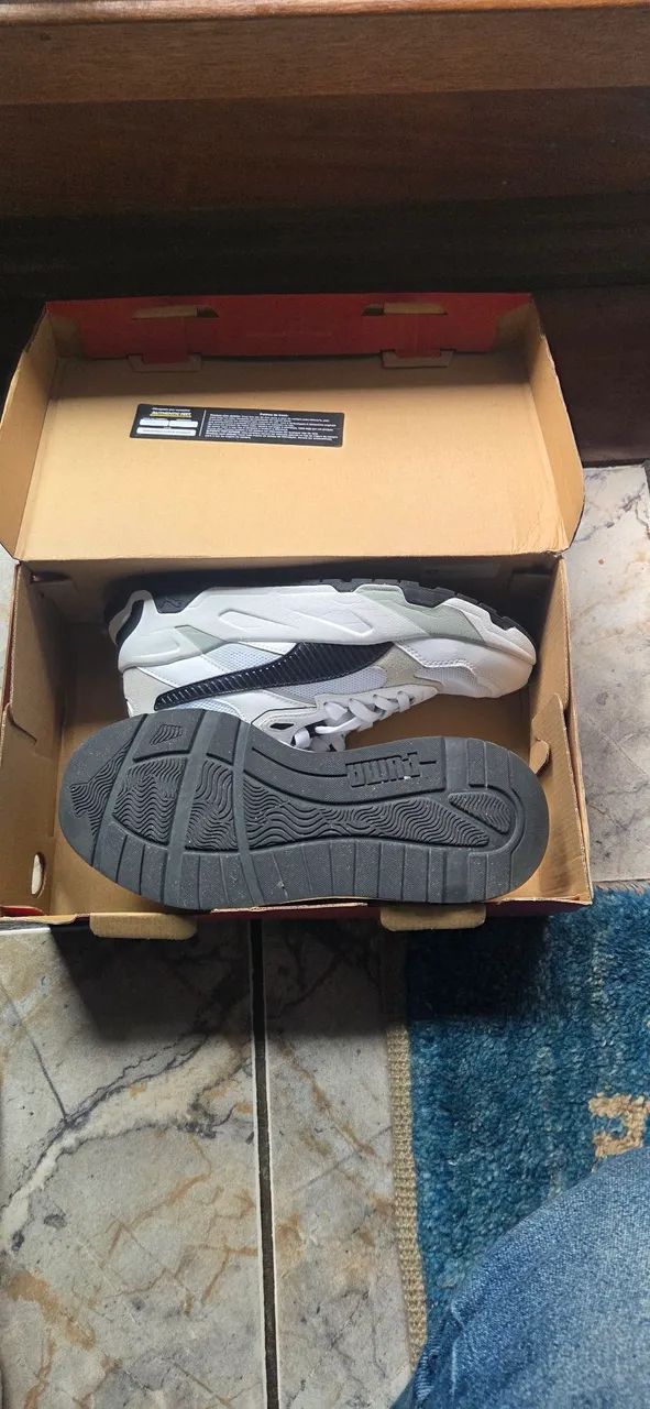 Puma Trinity White -Black - light- gray  - Foto 2