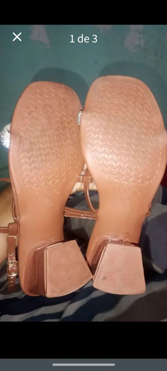 vendo sandália nova número 35