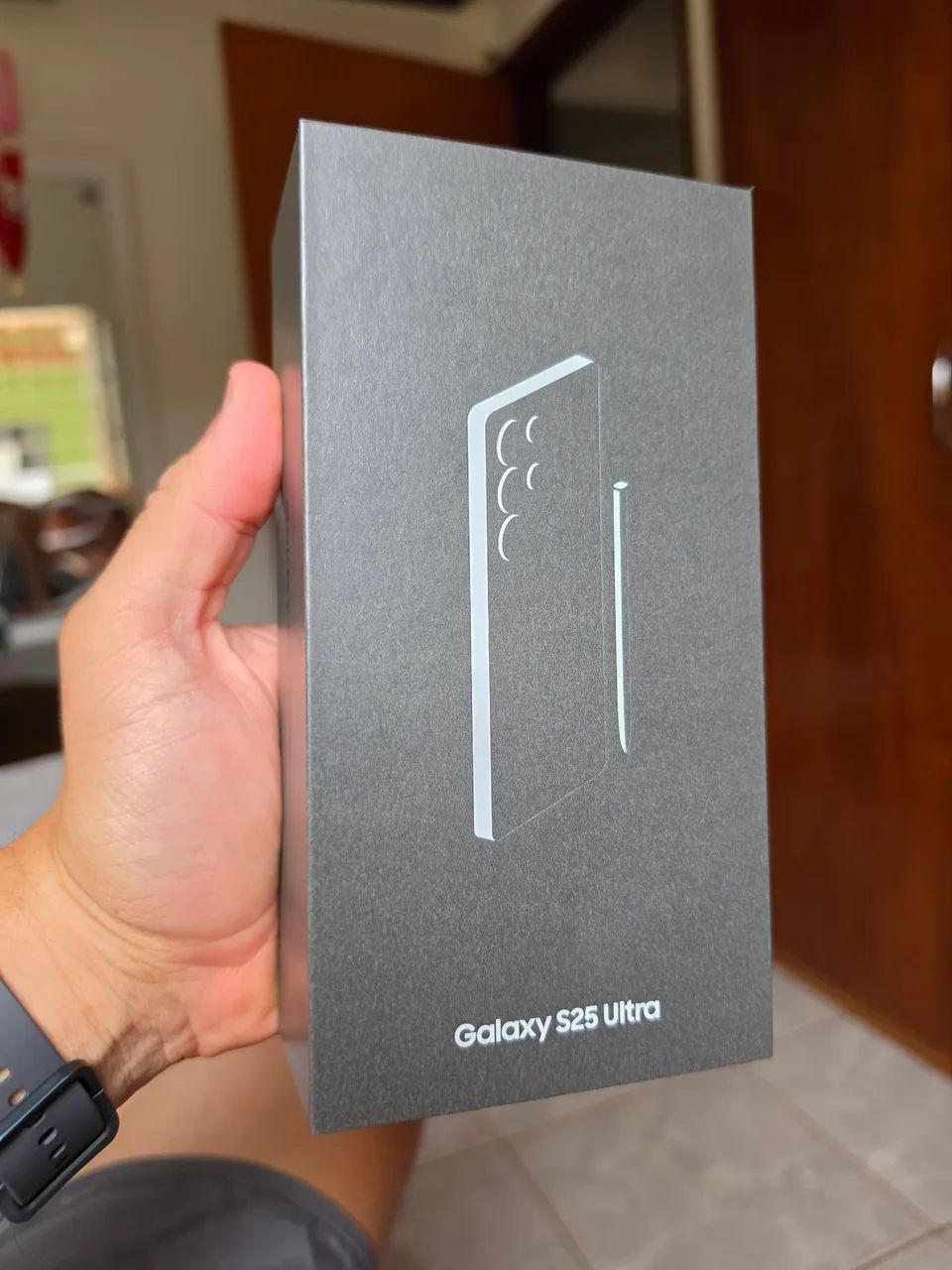 Celular Samsung S25 Ultra Cinza Lacrado com nota fiscal