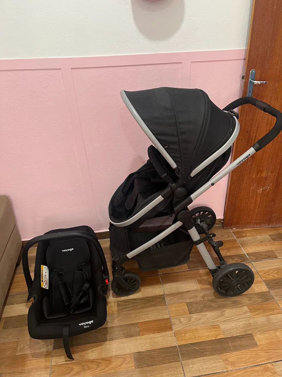 CARRINHO DE BEBÊ + BEBÊ CONFORTO - Foto 2