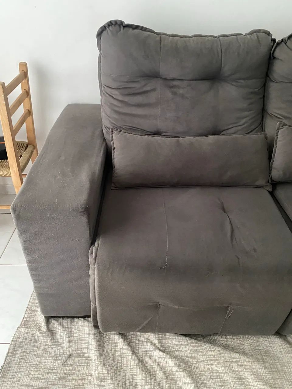 Sofá Retrátil e Reclinável 2 Lugares - Foto 4