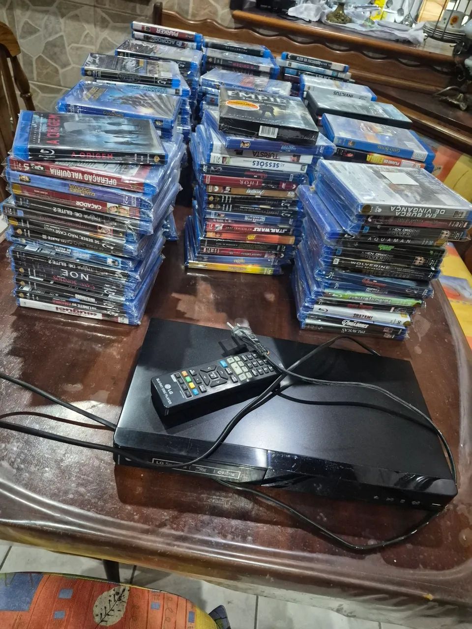 COLEÇÃO DE BLU-RAY + APARELHO BLURAY - Foto 5