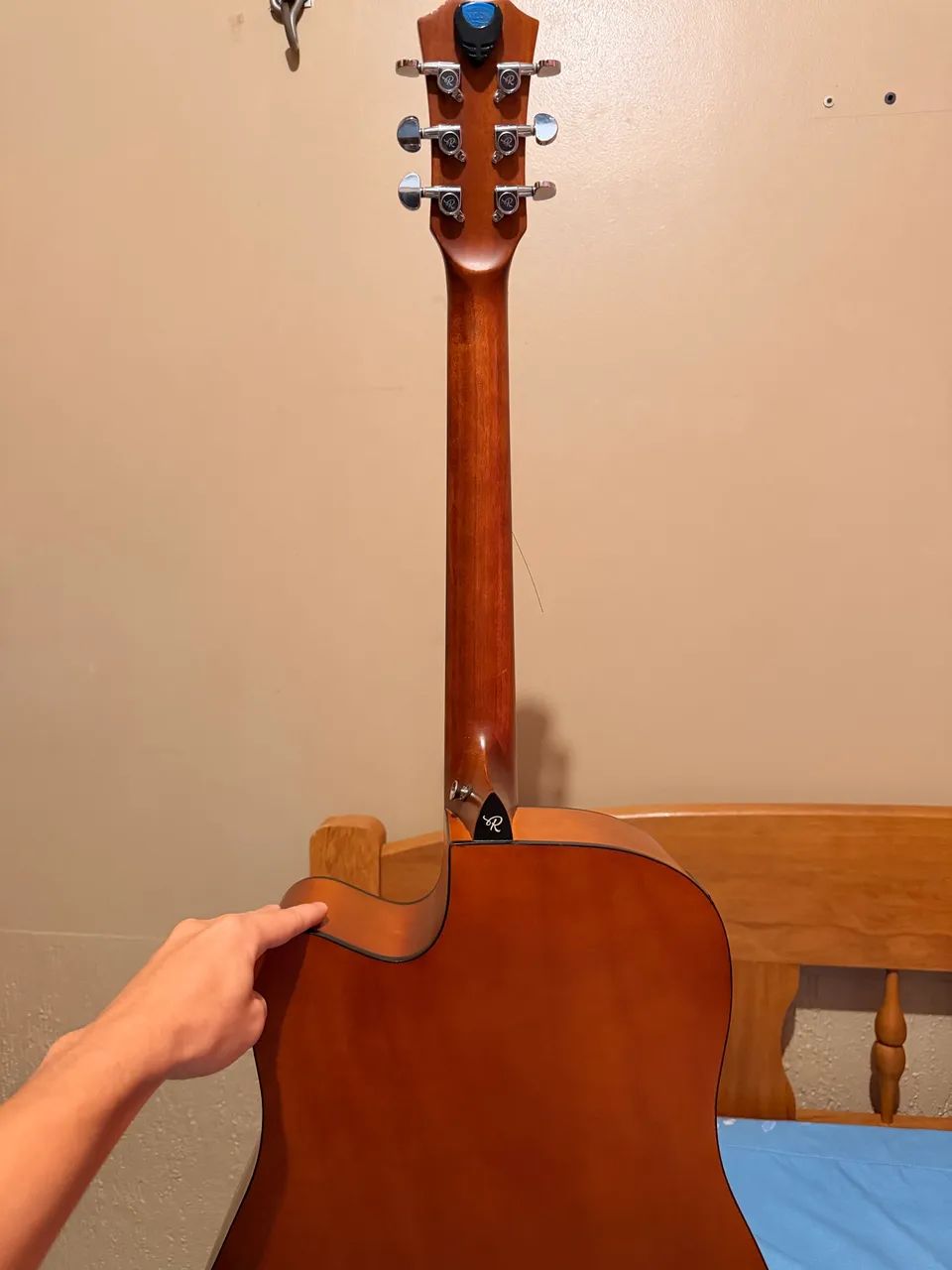 Violão RedBurn + Case - Foto 3
