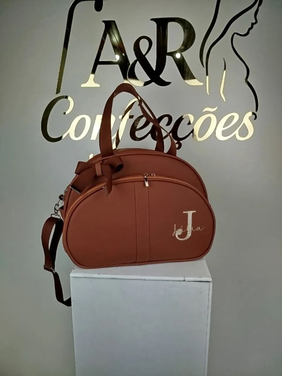 Bolsa Maternidade Personalizada com Nome Bordado - Foto 5