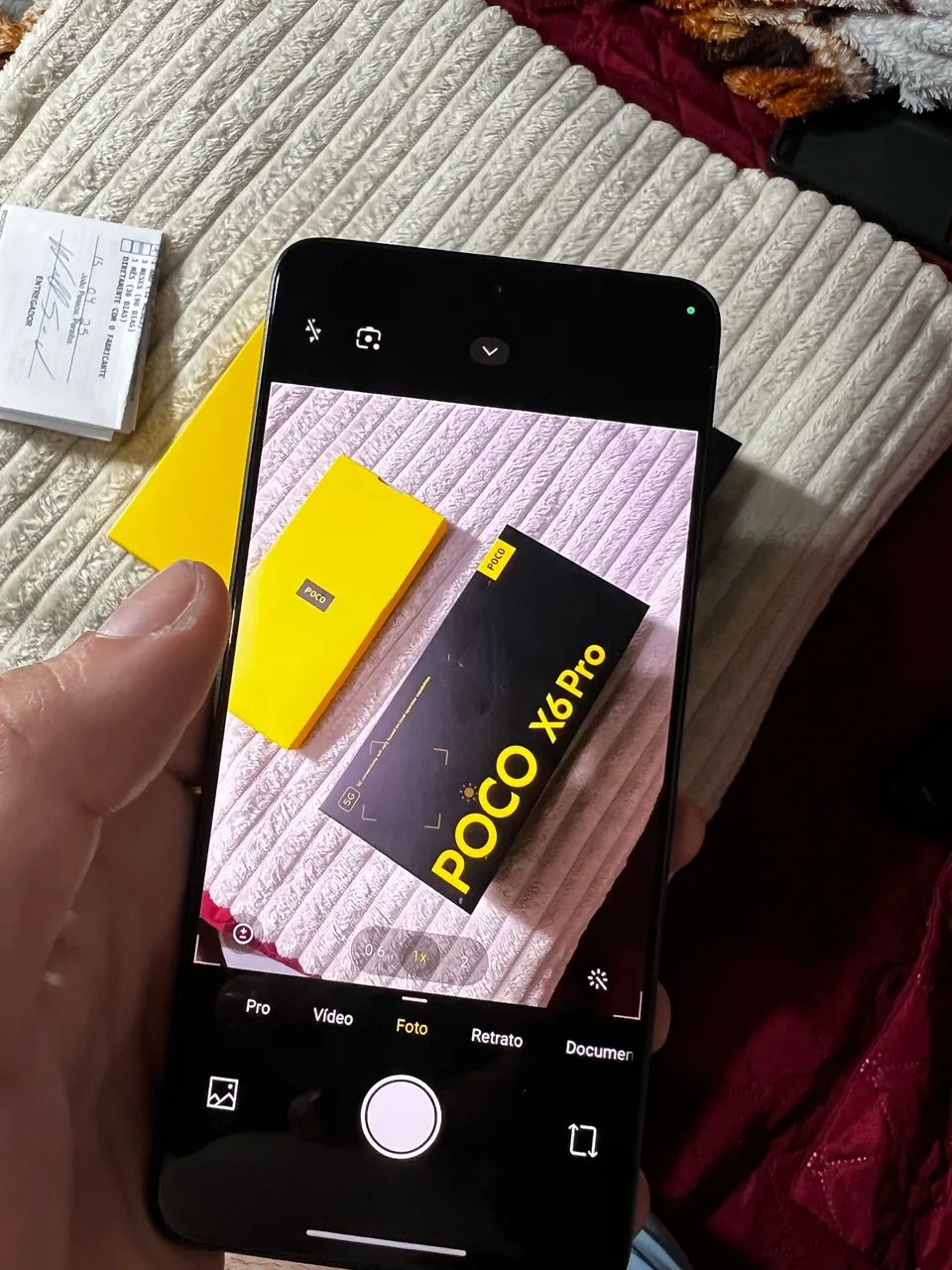 Poco x6 pro 5g black 12 de RAM 512 GB