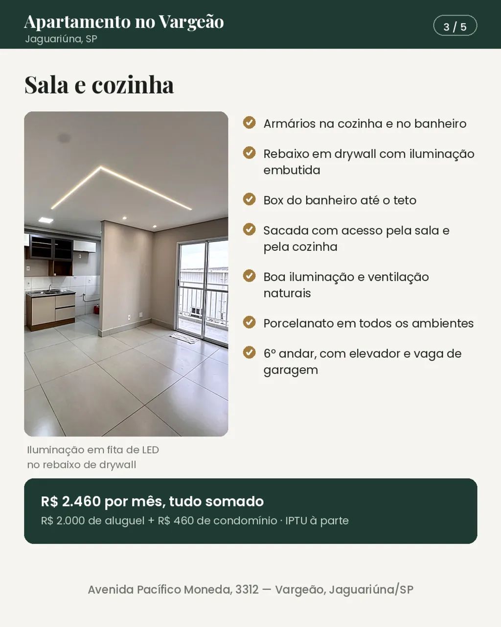 Aluguel apartamento 50m2 essencial residence  - Foto 4