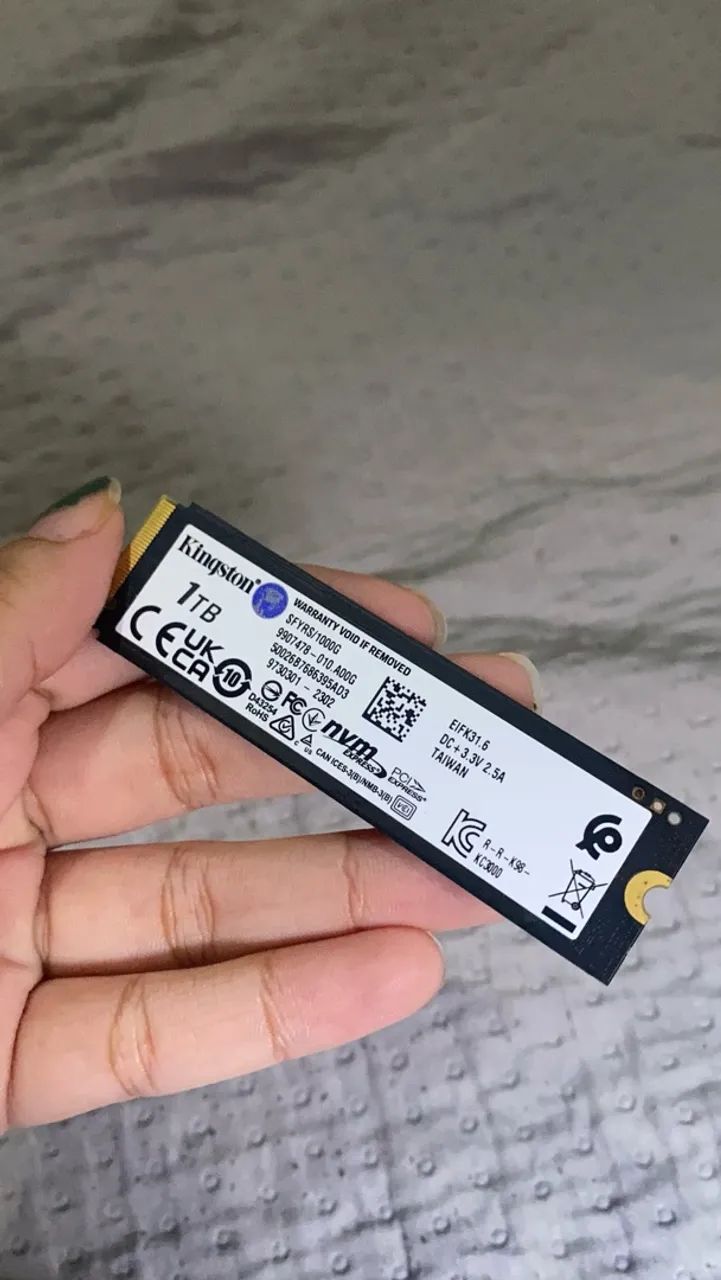 Ssd 1TB Fury Compatível com PS5 - Foto 2
