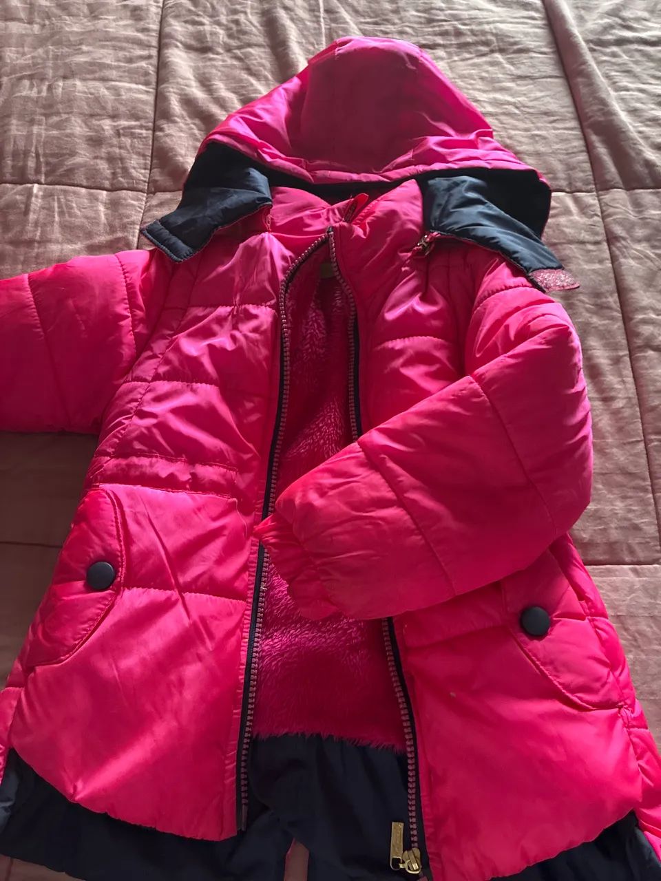 Blusão puffer infantil 