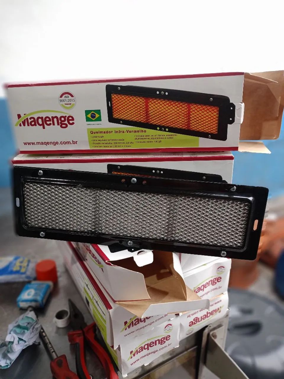 Máquina de frango assado giratória  - Foto 5