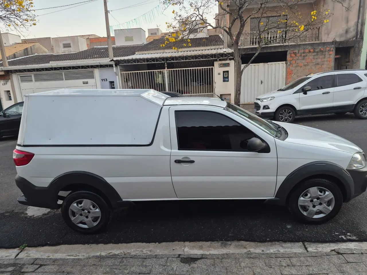 Fiat Strada Working Hard 1.4 Fire Flex 8V CS 2020 - Foto 5