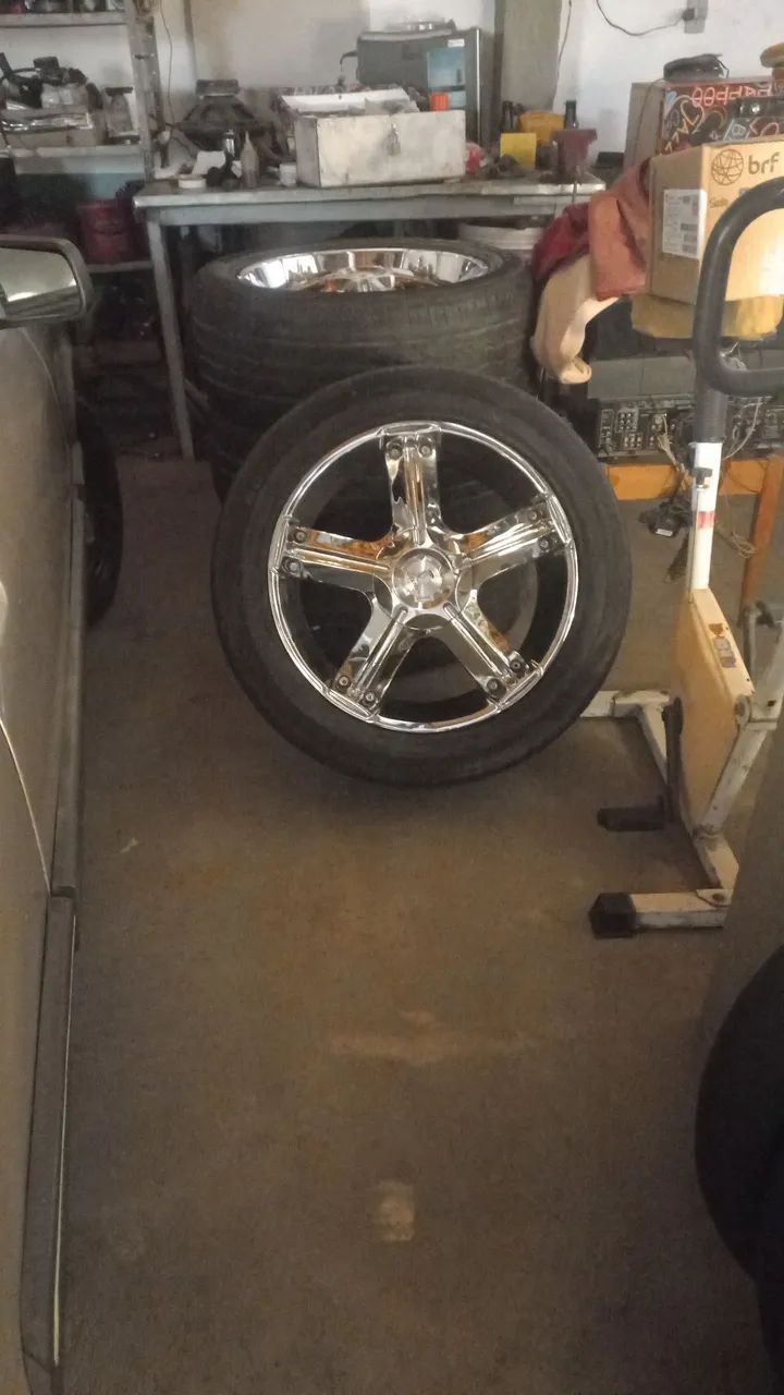 Rodas aro 20 CROMADAS  - Foto 5