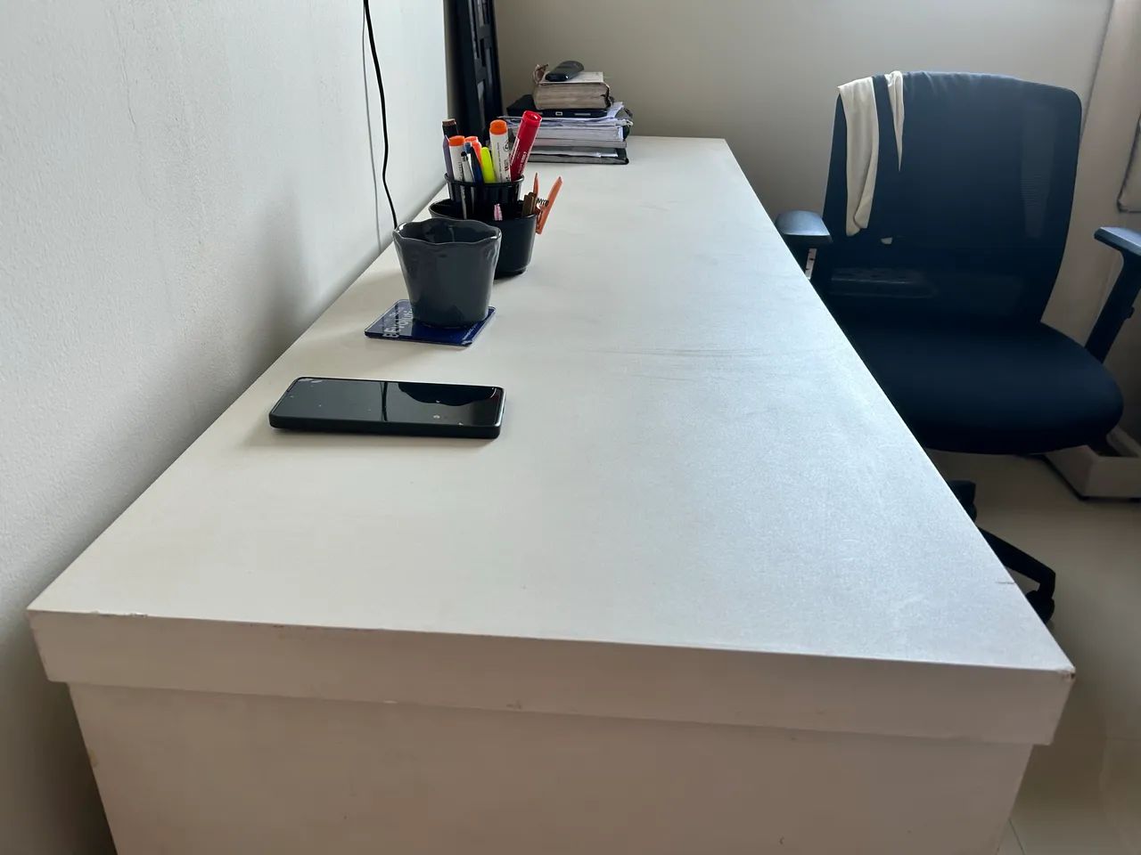 Mesa Planejada em MDF Com gavetas