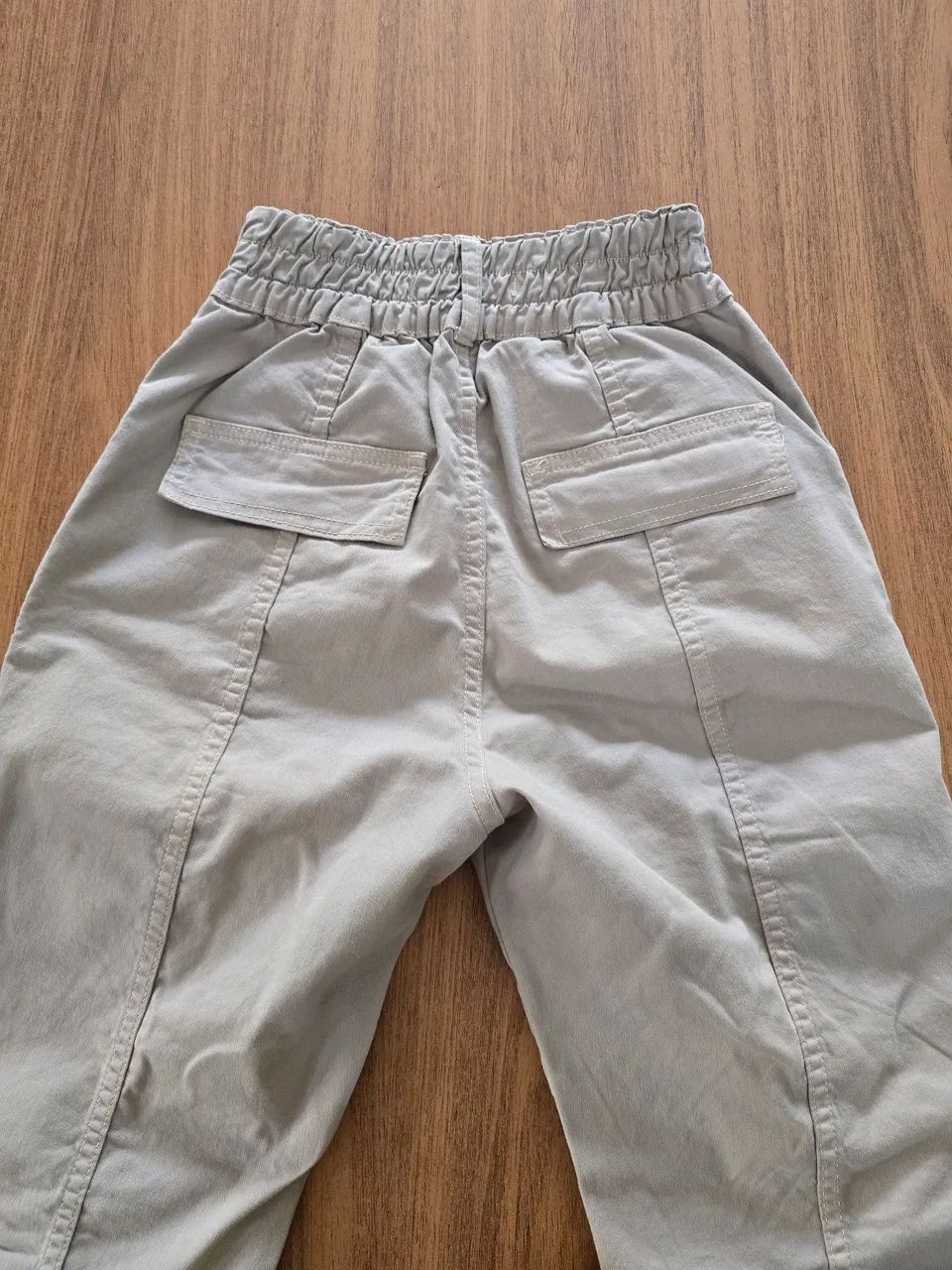 Calça cargo cinza da Youcom no 34 - Foto 3