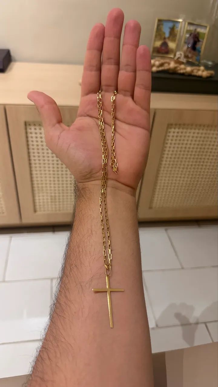 Colar de ouro 18k