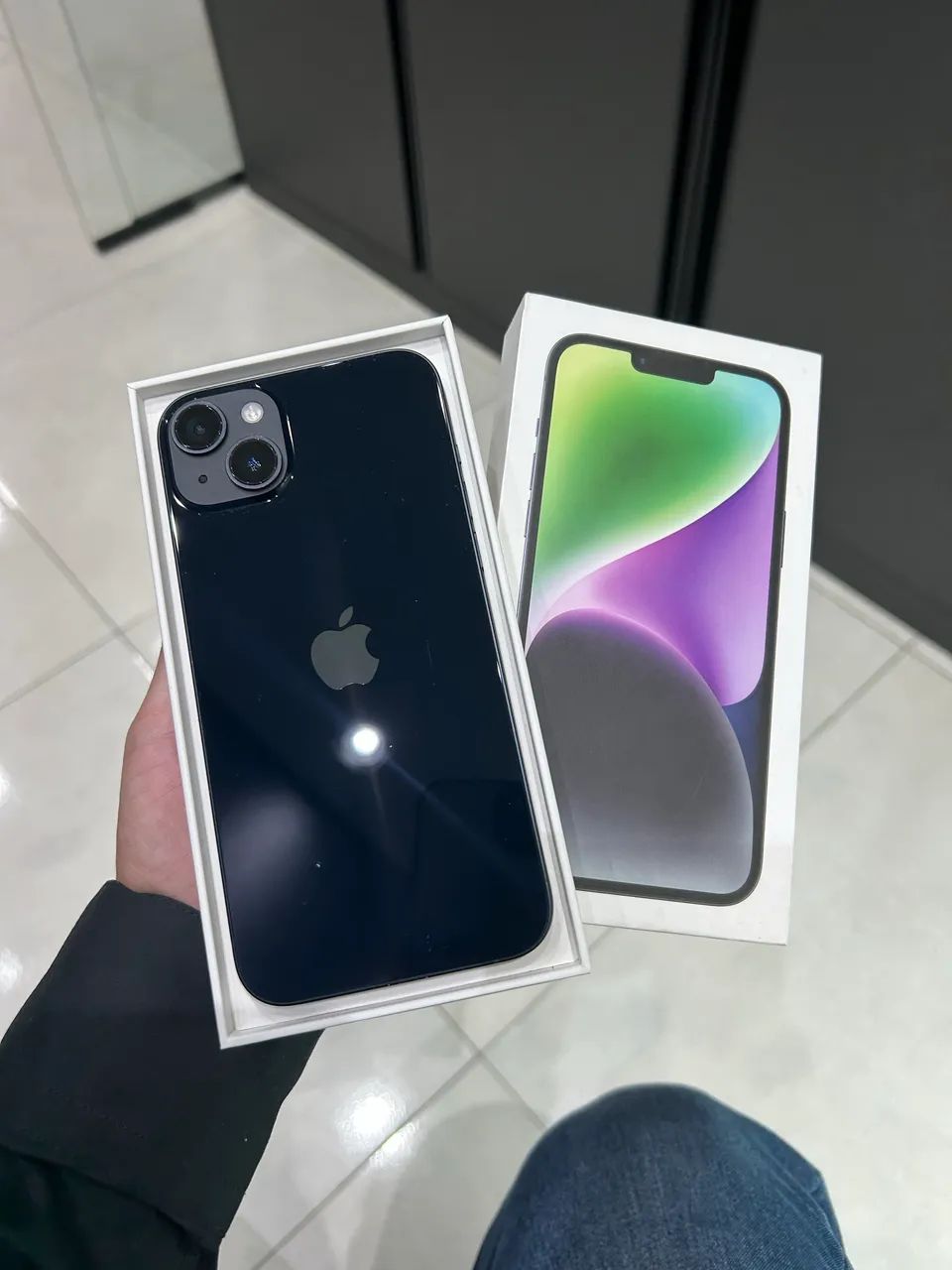 iPhone 14 Plus 128 GB impecável - na caixa com nota fiscal