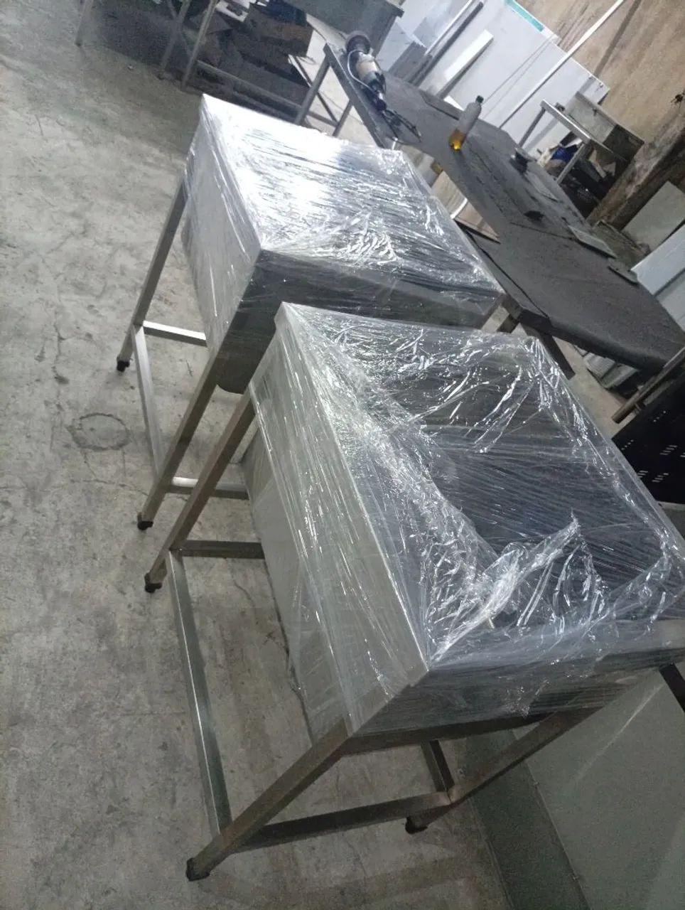 Tanque industrial em aço inox 